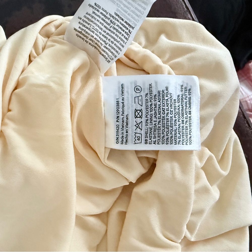 Butter Yellow Women's Top - Picture 3 of 3